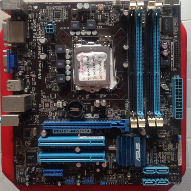 Main Asus H61 4 Khe Ram