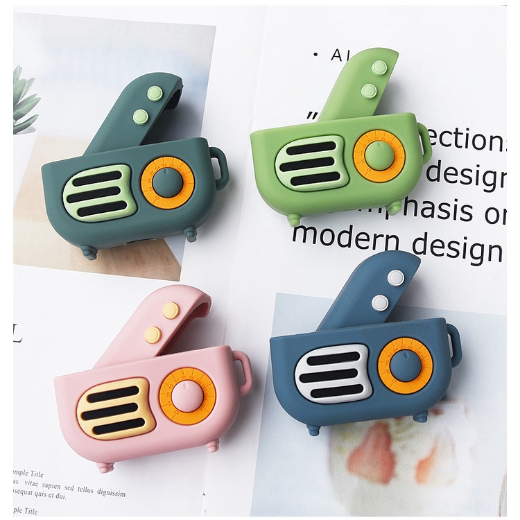 Bao Case Cho Airpods Pro Kai Hình Radio Retro