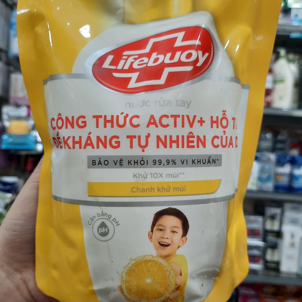 Nước rửa tay Lifebuoy cho tay làm bếp túi 400g