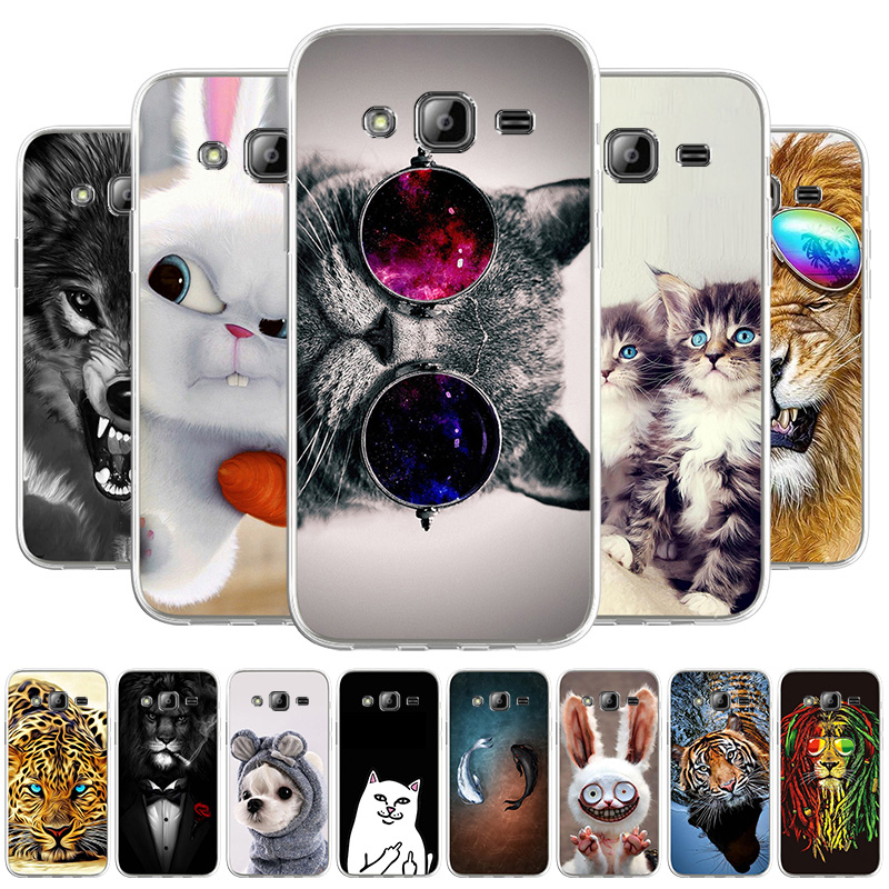 Silicone Cases for Samsung Galaxy J3 2016 Samsung Galaxy J3 Pro indian version J320FN J320F J320F/DD J320A J320V J320P J320M J320G J300 J310 J310F J310H J310M SM-J320 J300F J3000 J3109 SM J320 J320YZ 5.0 inch Phone Cases Soft TPU Covers Animal Casing