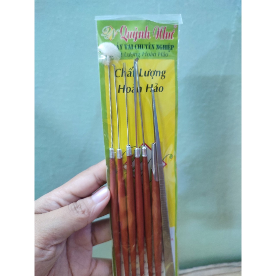 Combo 10 vĩ lấy ráy tai 7 món Quỳnh Như.