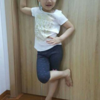 Combo 5 quần legging lửng cho bé