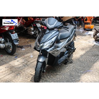 Tem trùm air blade thái đen xám, độ team trùm ab thái dán phủ dàn áo xe xám đen rẻ đẹp