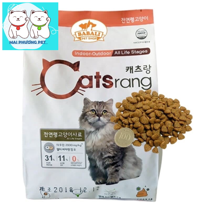 thức ăn cho mèo cátrang giúp mèo sáng mắt