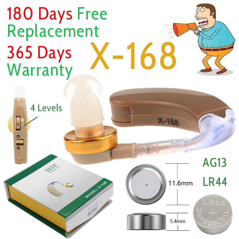Tai Nghe Nhét Tai LR44 Chất Lượng Cao Cho Người Già