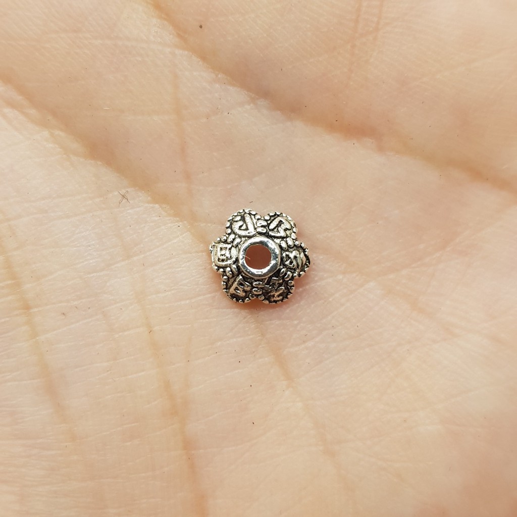 Charm Ốp Hoa phối vòng - Mỹ ký (tỉ lệ bạc 5%) | BigBuy360 - bigbuy360.vn