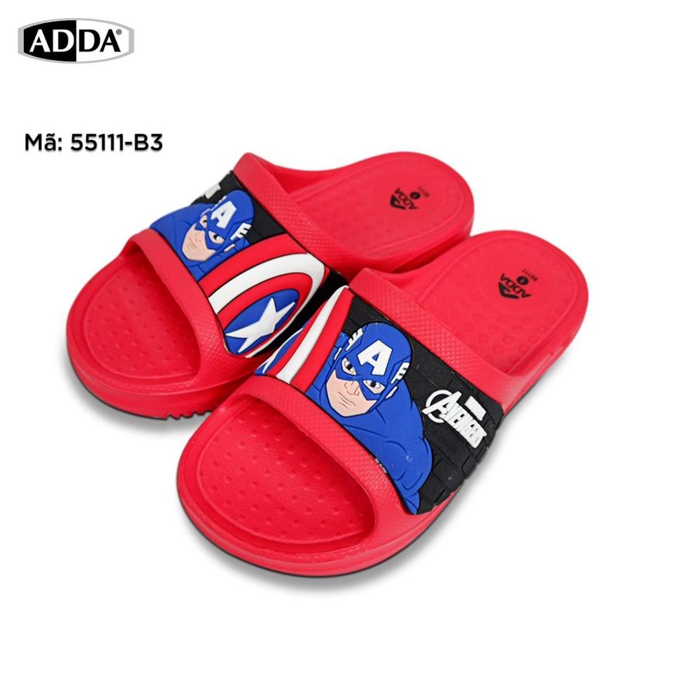 Dép Thái Lan Bé Trai Adda Siêu Nhân Anh Hùng Spiderman 55109/55111