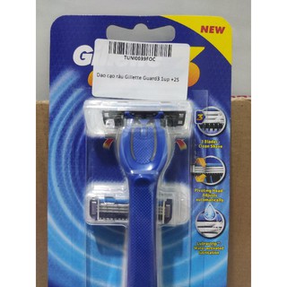 [Có mã Video] [Chính Hãng] Dao Cạo Râu Gillette Guard 3