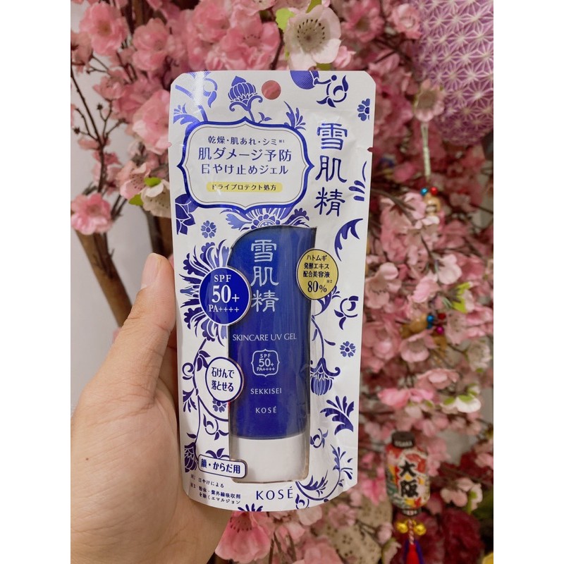 Kem chống nắng Kose Sekkisei Skincare UV Gel 40g