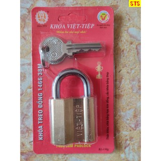 - khóa việt tiệp - khóa treo đồng 0138m