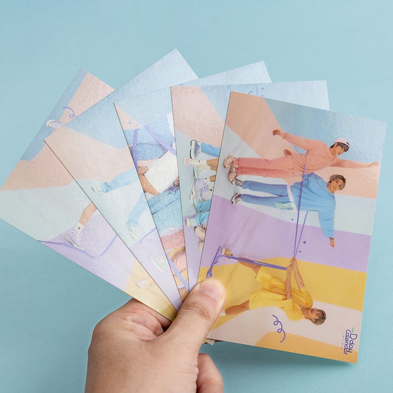 Ảnh Thẻ Kỷ Niệm 8 Năm Của Nhóm Nhạc BTS Bangtan Boys