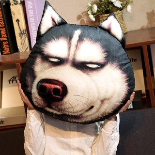 Gối tựa lưng hình chú chó Husky ngộ nghĩnh đáng yêu