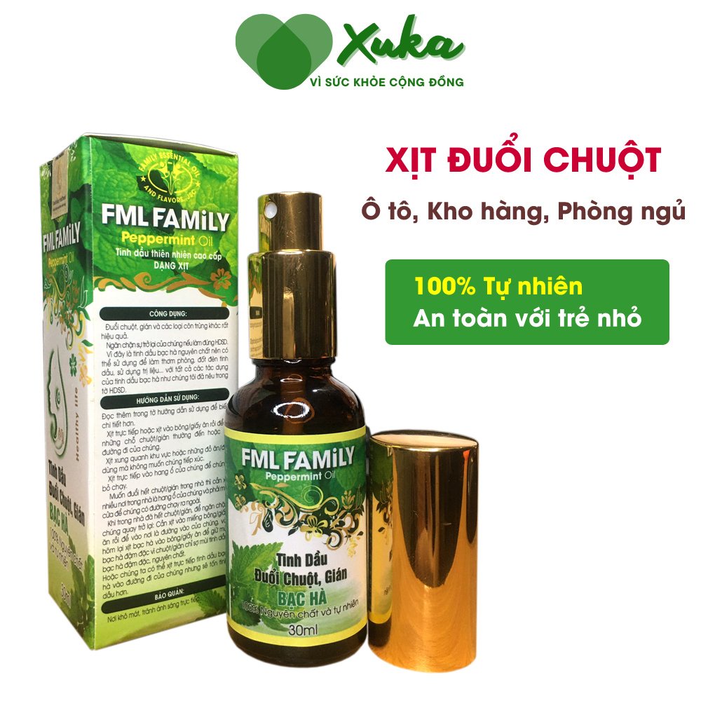 Xịt đuổi chuột - an toàn - Xua đuổi chuột, gián, côn trùng ...chỉ sau 1 lần xịt