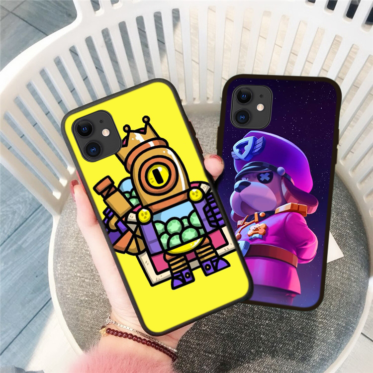 iPhone 12 Mini 11 Pro XR XS Max Soft Case 21IH Brawl Stars