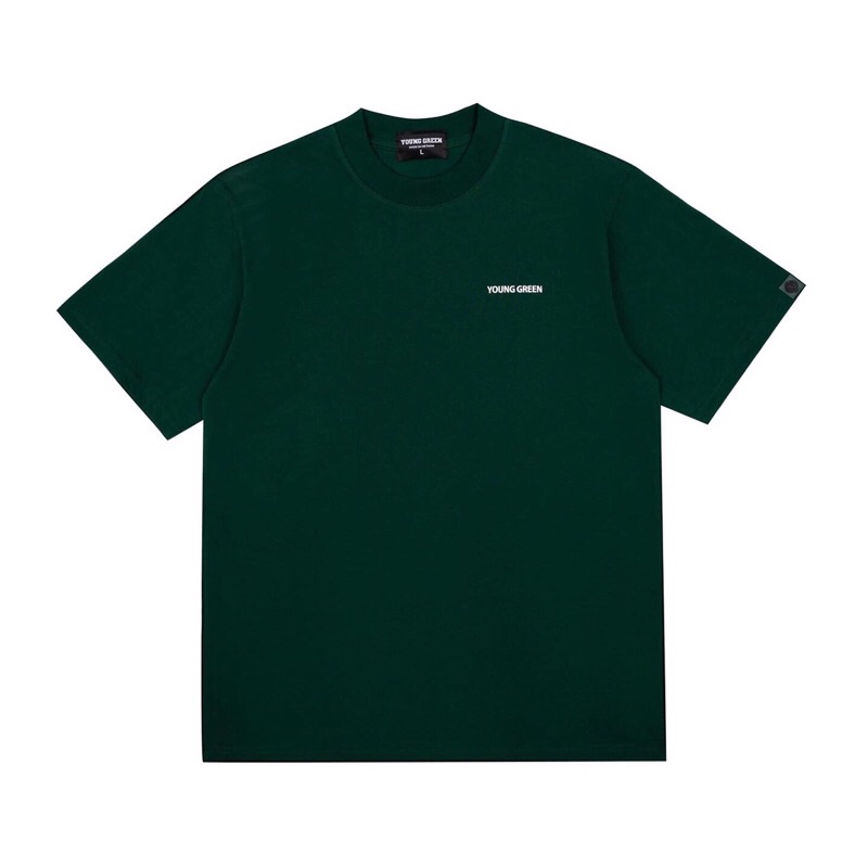 T SHIRT YOUNG GREEN cotton 100%