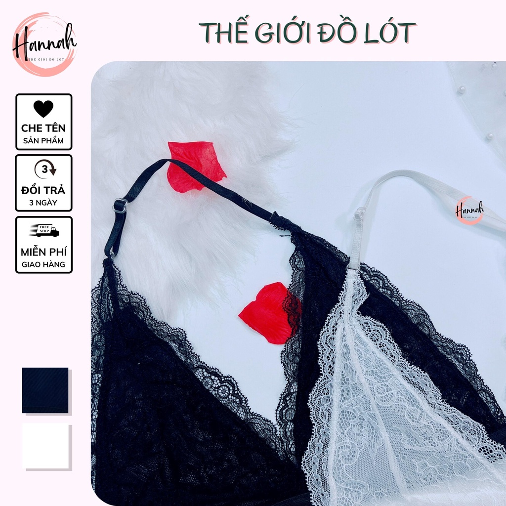 Set Bra - Bralette ren , bộ đồ lót không gọng sexy quyến rũ cao cấp cho nữ HANNAH SECRET NY01 | BigBuy360 - bigbuy360.vn
