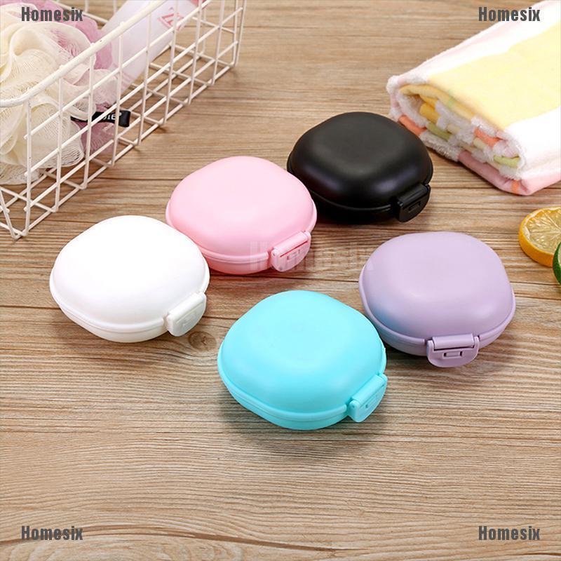 [zHMSI] Bathroom Dish Plate Case Home Shower Travel Hiking Holder Container Soap Box TYU