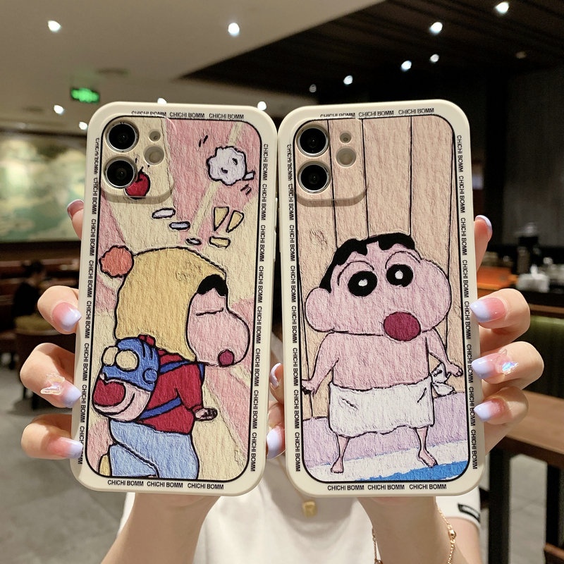 Ốp lưng bé Shin ngộ nghĩnh nhiều mẫu mã cho điện thoại Xiaomi 11 Lite POCO M3 Redmi 9T Note 7 8 10 Pro Redmi K20 K30 K40