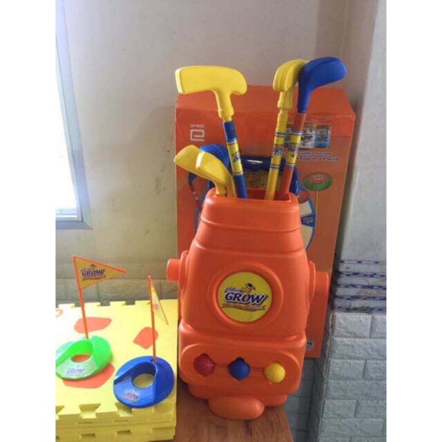 Bộ đồ chơi đánh golf mini cho bé quà tặng từ abbott grow