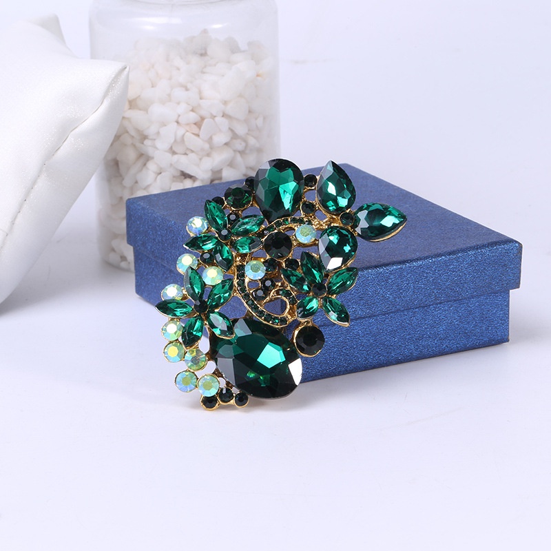 Ghim Cài Áo Đính Pha Lê Thiết Kế Sang Trọng Thời Trang Cho Nữ