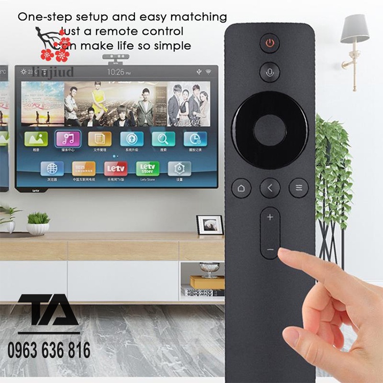 Remote tivi Xiaomi, Điều khiển Xiaomi Bluetooth TV 4A/ C/ S 2/ 3/ 3C 3.0 ( Chính Hãng )