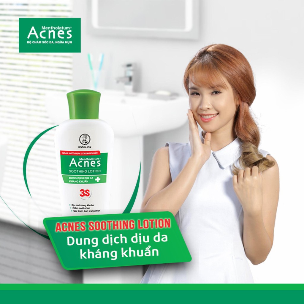 Dung Dịch Acnes Soothing Lotion Dịu Da Kháng Khuẩn 90ml