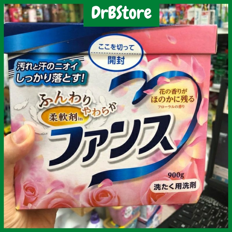 Bột giặt 2 trong 1 xả vải hương hoa funs 900gr DrbStore