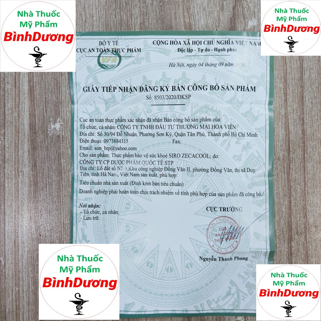 Siro Ho 🐸CHÍNH HÃNG🍀 Siro Zecacool Giảm Đau Rát Họng, Khản Tiếng, Bổ Phế, Trừ Ho, Hóa Đờm 🍀 Siro Ho Thảo Dược 💊