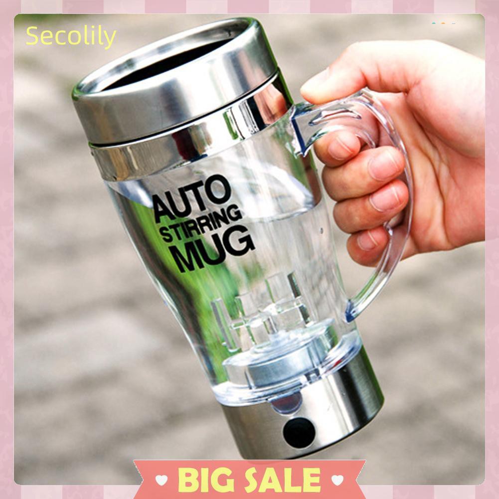 Cốc Khuấy Tự Động Bằng Thép Không Gỉ 350ml