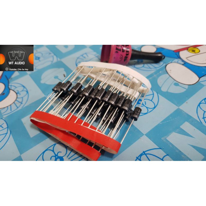 10 con 1N5408 3A 1000V DIP diode chỉnh lưu