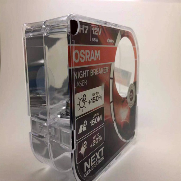 Đèn osram h7 150%|Đèn Osram|Osram Siêu Sáng|Đèn Osram Ô Tô|Osram Tăng Sáng H7 12V 150% 2019