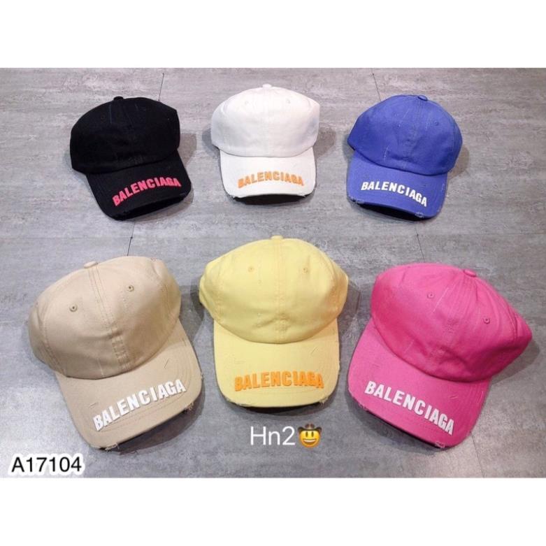 Mũ lưỡi trai Nam nữ dập chữ nổi BALENCIAGA cực nét-Fom uniex màu sắc trẻ trung KÈM HỘP 4MEN SHOP
