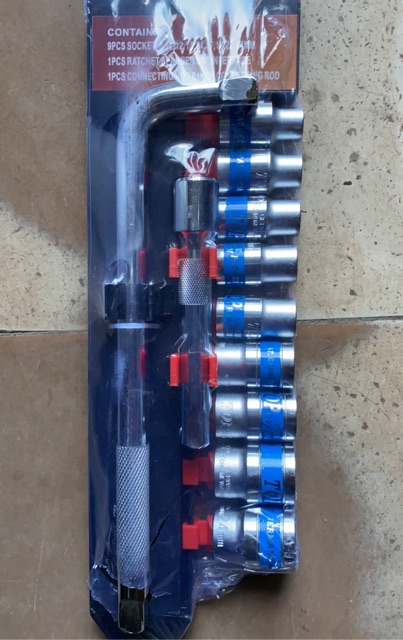 Bộ khẩu TOP Tip cần L 1/2 -11 chi tiết chuyên sửa xe