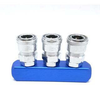 ĐẦU NỐI NHANH 3 CHIA NGANG DÙNG HƠI THẲNG