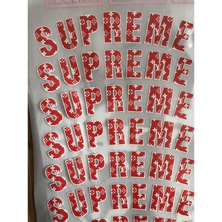 combo Decal in nhiệt SUPREME họa tiết lv size to in bao ngực + 12 logo lv mini phản quang