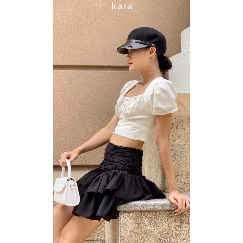 Chân váy xếp tầng bo chun KAIA -  ROSLYN SKIRT