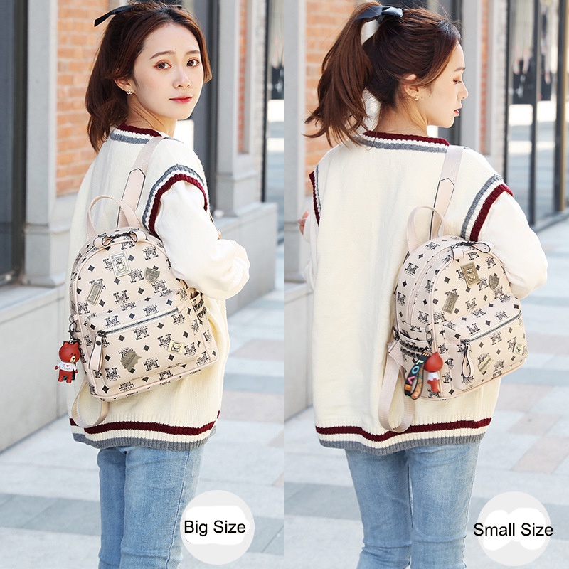 Balo CHUWANGLIN da PU in họa tiết thời trang tùy chọn màu sắc chất lượng cao cho nữ