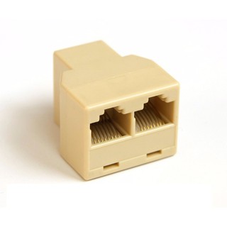 Đầu Nối Dây Cáp Mạng LAN 1 ra 2 - RJ45 - Chính hãng phân phối