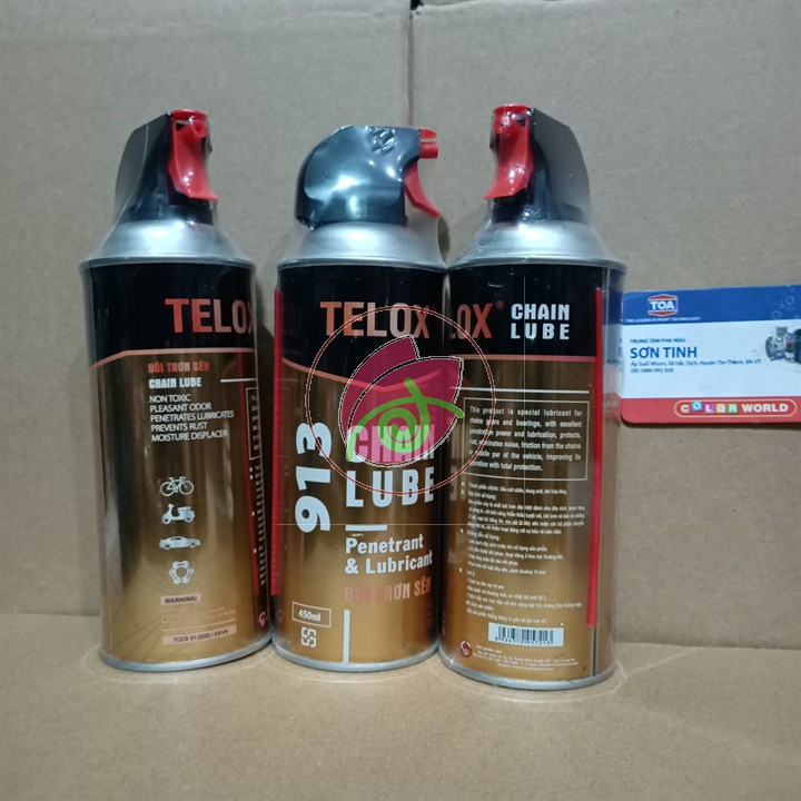 Telox 913 BÔI TRƠN SÊN  CHAIN LUBE