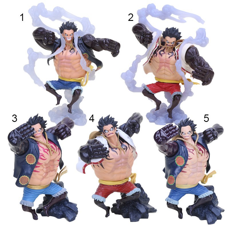Mô hình nhân vật Luffy thi triển Gear 4 phim One Piece 17cm