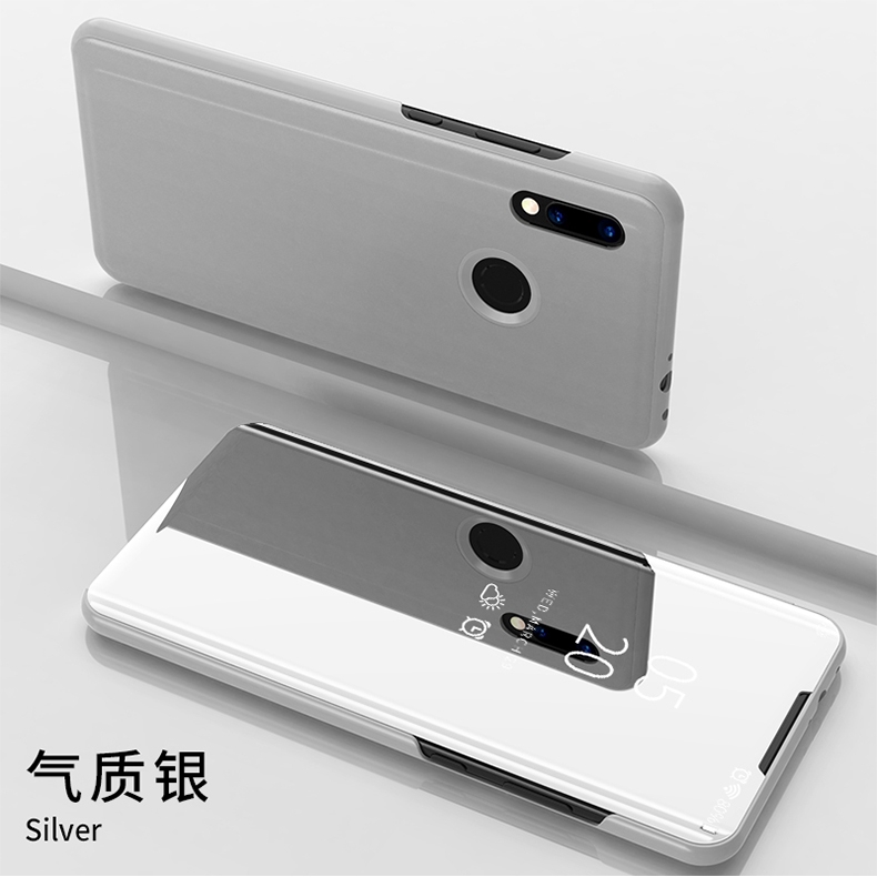 Xiaomi Redmi Note 7 6 5 Pro Covers Flip Stand Clear View Smart Mirror Phone Case