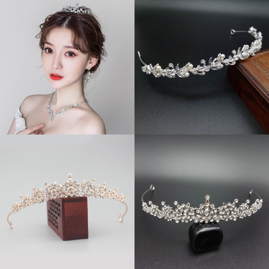 Vương miện cài tóc cho cô dâu