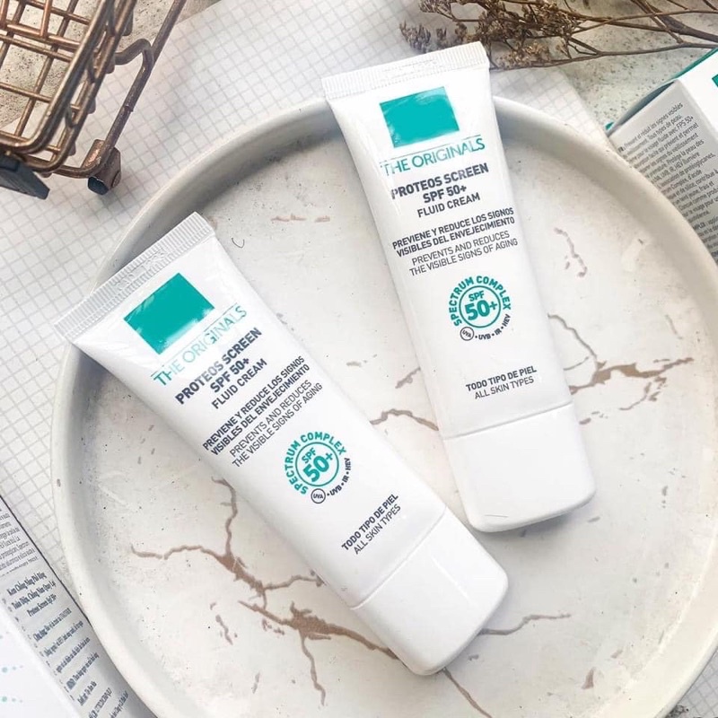 Kem Chống Nắng Phổ Rộng MartiDerm The Originals Proteos Screen SPF50+ Fluid Cream