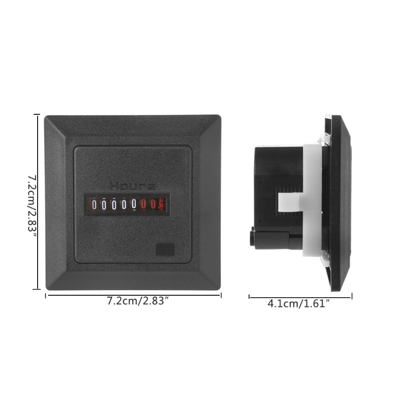 Đồng Hồ Đếm Giờ Hình Vuông AC220-240V