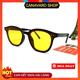Kính mát nam nữ thời trang cao cấp chống tia uv phong cách hàn quốc cực xinh tặng hộp cao cấp CANAVARO SHOP HQ040
