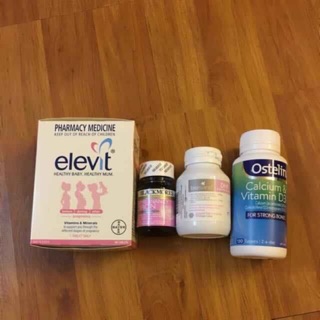 Combo bầu + sữa bầu morinaga trà sữa