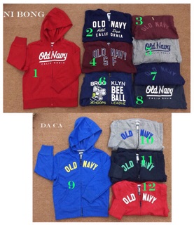 Áo khoác Oldnavy bé trai 1-5Y