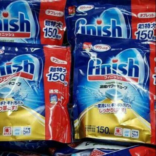 Viên rửa chén Finish Nhật 150 viên ( Nk Nhật bản )