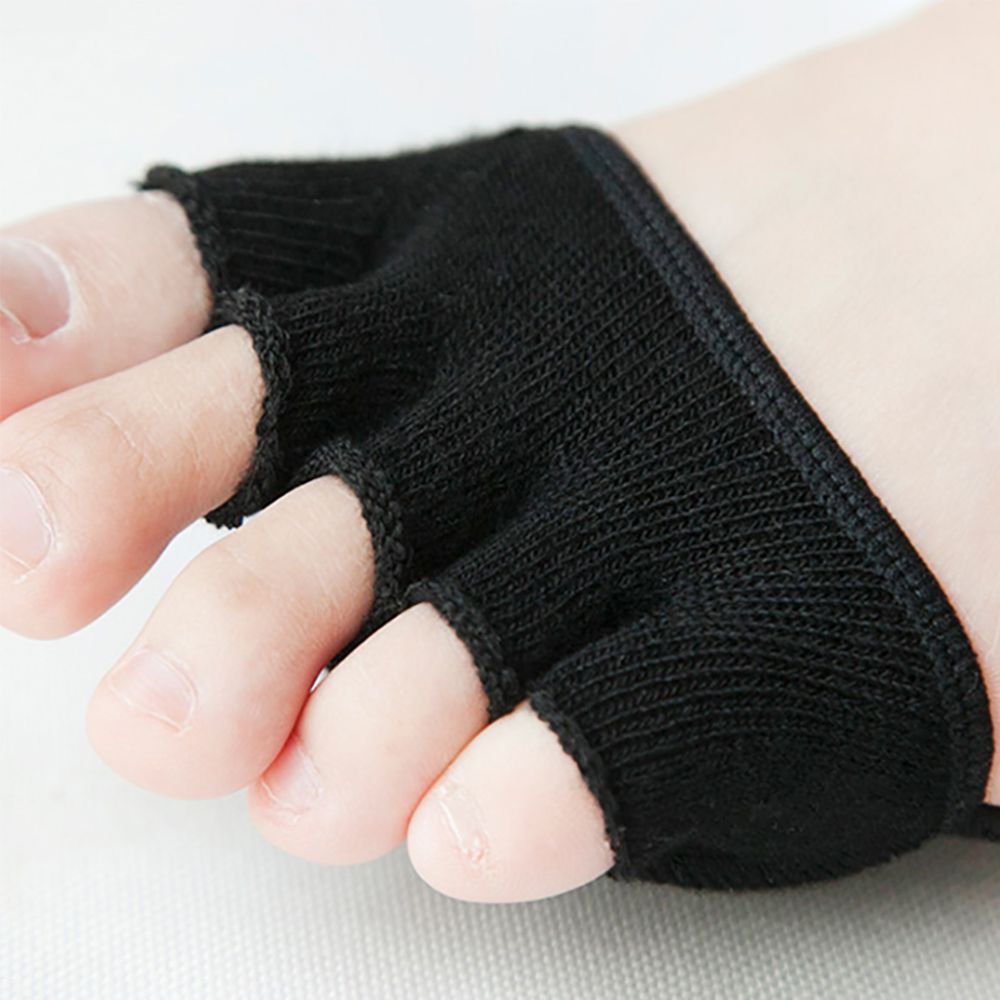 Vớ bịt mũi chân tàn hình vải tre cotton mút đệm silicon nhiều màu sắc thích hợp cho mùa hè