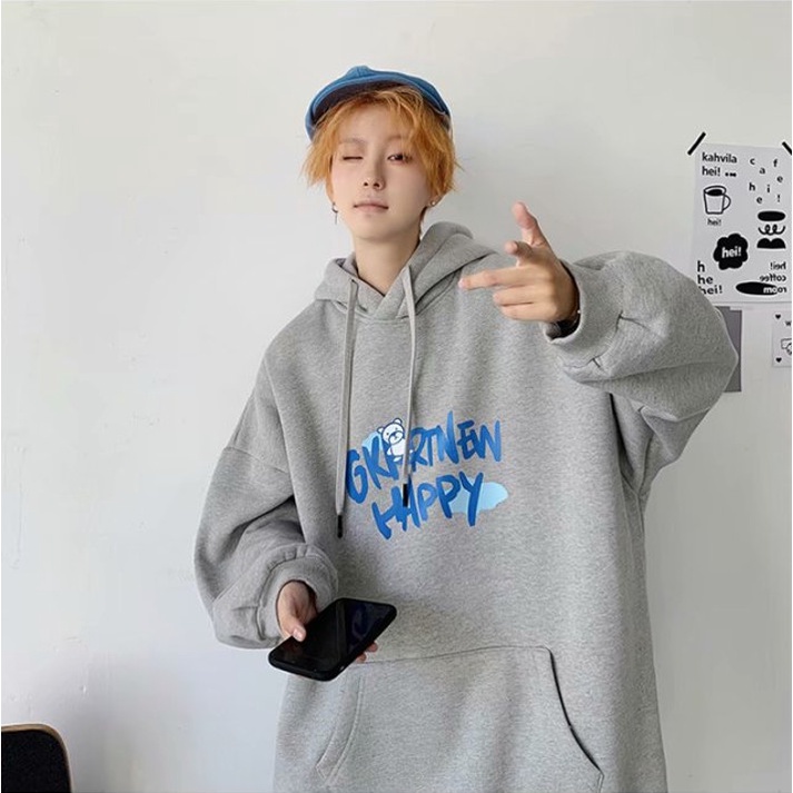 Áo Hoodie Nam Hoodie Nỉ Bông [FREESHIP] Áo Hoodie Nam Nữ Unisex Form Rộng Thu Đông | BigBuy360 - bigbuy360.vn